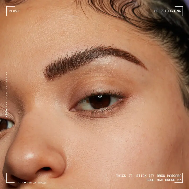 Occhi Thick it. Stick it! Thickening Brow Mascara 05 Cool Ash Brown - Gel e mascara Sopracciglia miniatura 4