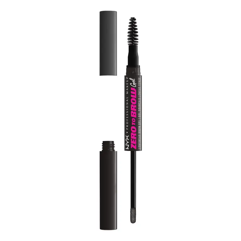 Occhi Zero to Brow Gel 08 Black - Gel e mascara Sopracciglia