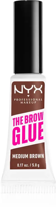 Professional Makeup The Brow Glue gel per le sopracciglia colore 03 castano medio 5 g