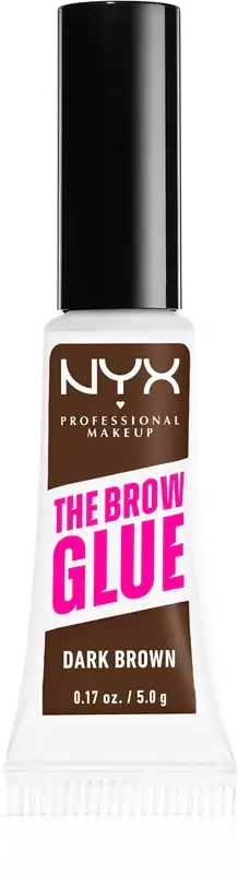 Professional Makeup The Brow Glue gel per le sopracciglia colore 04 Dark Brown 5 g