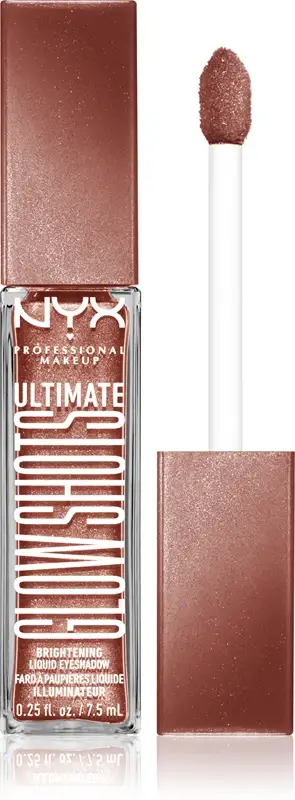 Professional Makeup Ultimate Glow Shots ombretti liquidi glitter colore 09 Mango Moment 7,5 ml