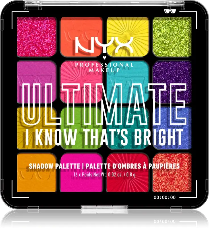 Professional Makeup Ultimate Palette ombretti colore I Know That's Bright 16 pezzi