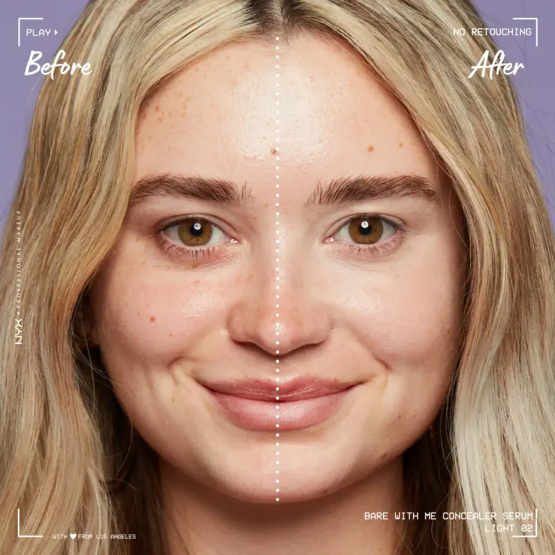 Viso Bare With Me Concealer Serum 02 Light - Correttori miniatura 5
