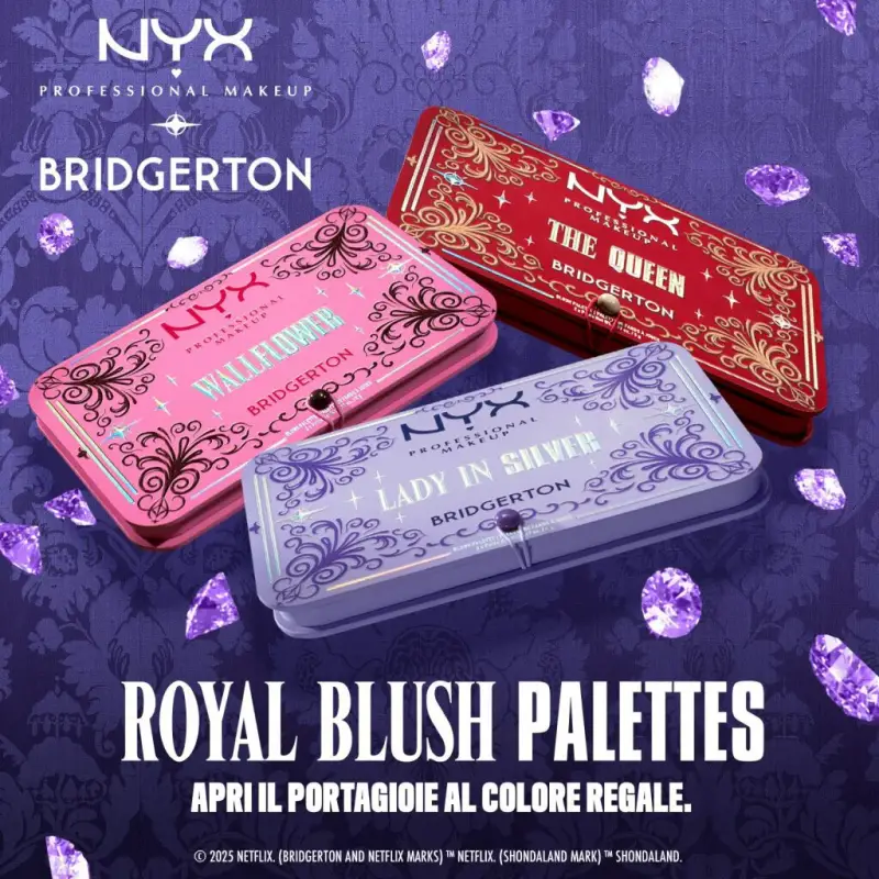 Viso Bridgerton The Queen Blush Duo 03 The Queen - Palette viso miniatura 5