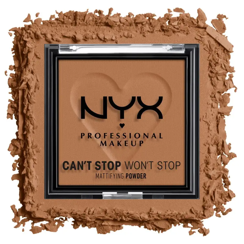 Viso Can't Stop Won't Stop Mattifying Powder 08 Mocha - Cipria miniatura 4