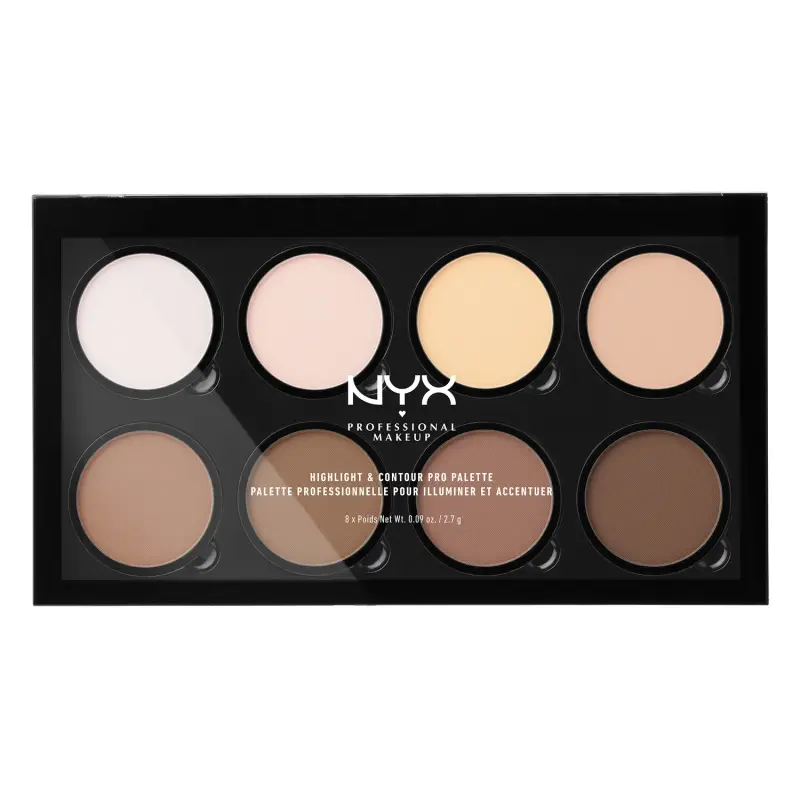 Viso Highlight & Contour Pro Palette - Palette viso,Contouring viso,Illuminante viso
