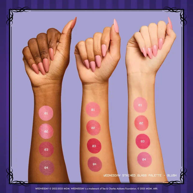 Viso Stained Glass Palette Blush - Palette viso miniatura 2