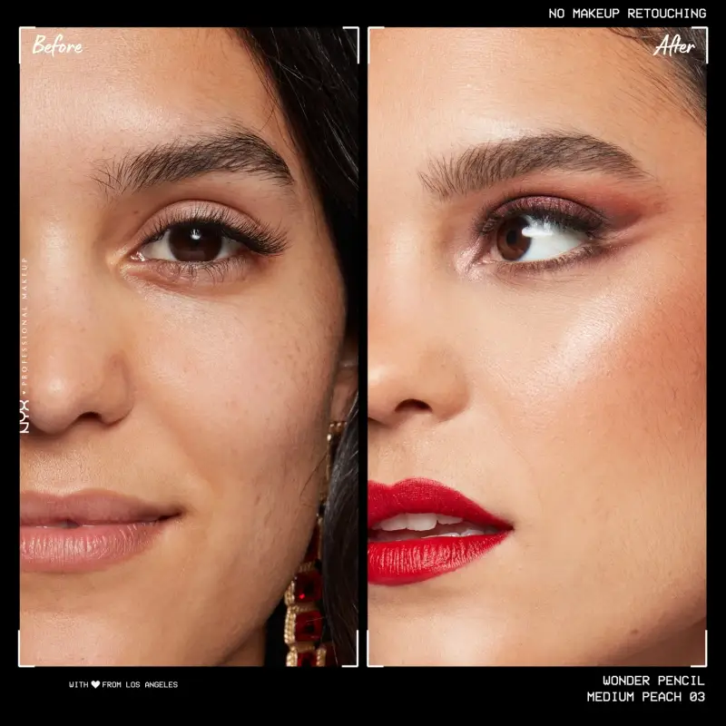 Viso Wonder Pencil 03 Medium Peach - Illuminante viso miniatura 5