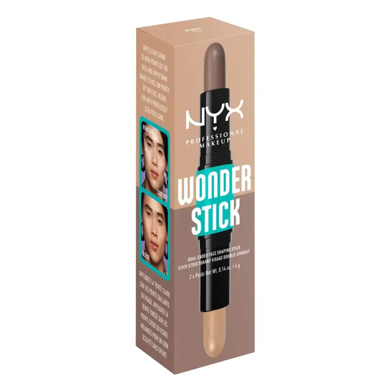 Viso Wonder Stick Dual-Ended Face Shaping Stick 01 Fair - Contouring viso, Illuminante viso miniatura 3