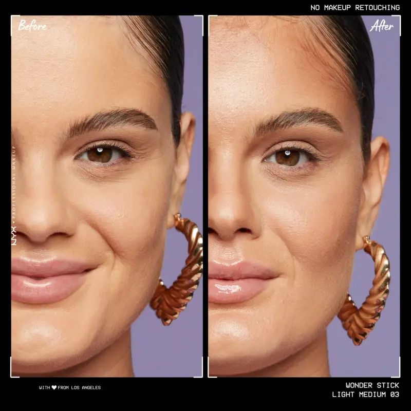 Viso Wonder Stick Dual-Ended Face Shaping Stick 03 Light Medium - Contouring viso, Illuminante viso miniatura 5