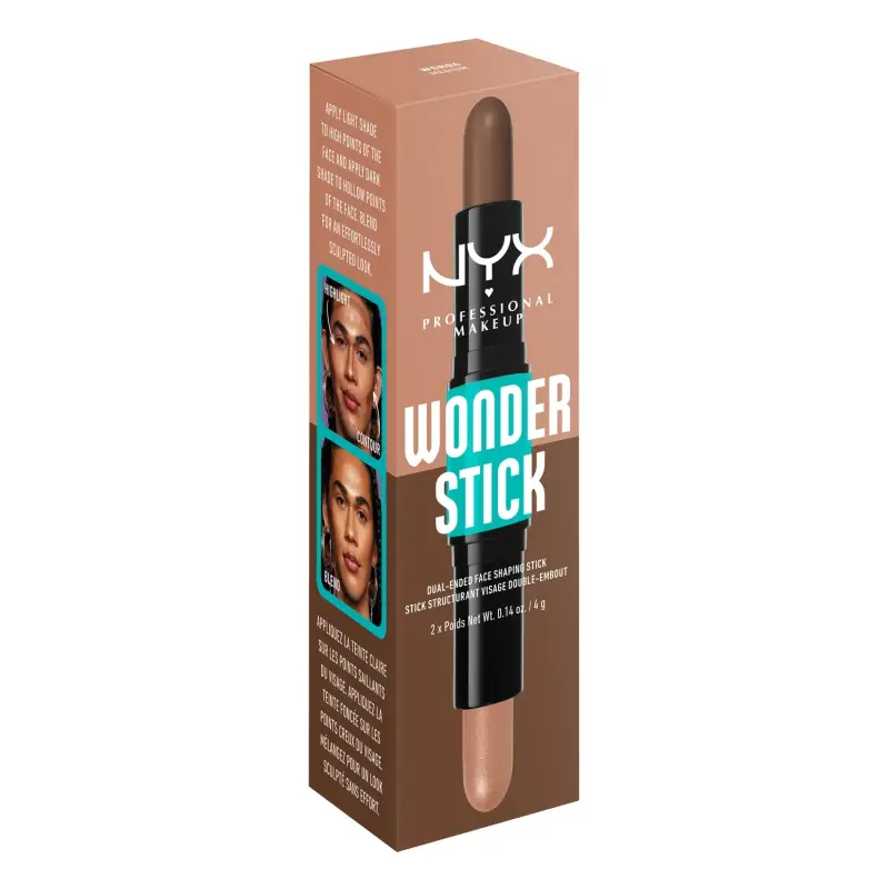 Viso Wonder Stick Dual-Ended Face Shaping Stick 04 Medium - Contouring viso, Illuminante viso miniatura 3