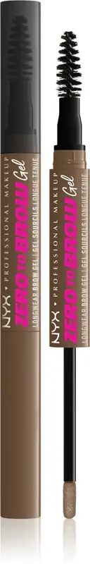 Professional Makeup Zero To Brow Gel per le sopracciglia con applicatore colore 02 Ash Blonde 2 ml