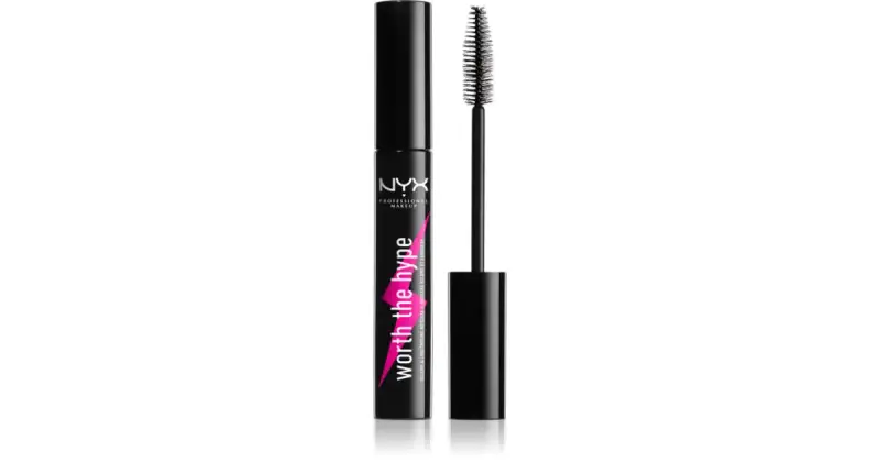 Worth The Hype Mascara volumizzante e allungante nero 7 ml