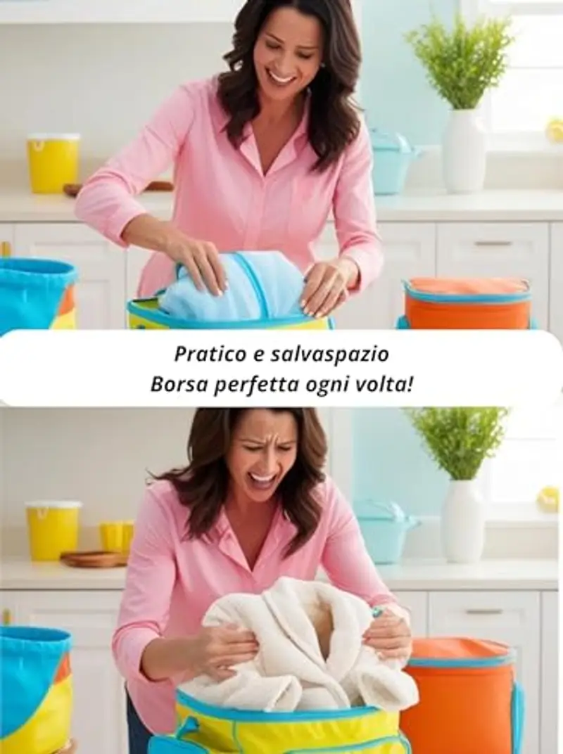 o-day Accappatoio Bambino Microfibra Leggero e Pratico con Cappuccio Tasche e Cintura 4 miniatura 3