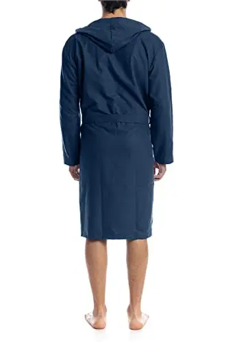 o-day Accappatoio Microfibra Uomo Donna Salvaspazio Unisex per Adulti con Cappuccio e Tasche Ideale per Viaggio Piscina miniatura 2