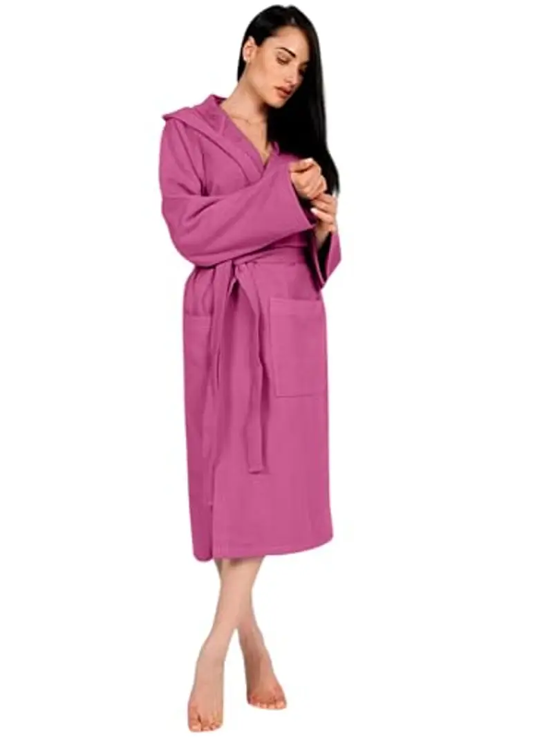 o-day Renato Balestra Accappatoio Microfibra Uomo Donna Salvaspazio Unisex con Cappuccio Tasche e Cintura Ideale per