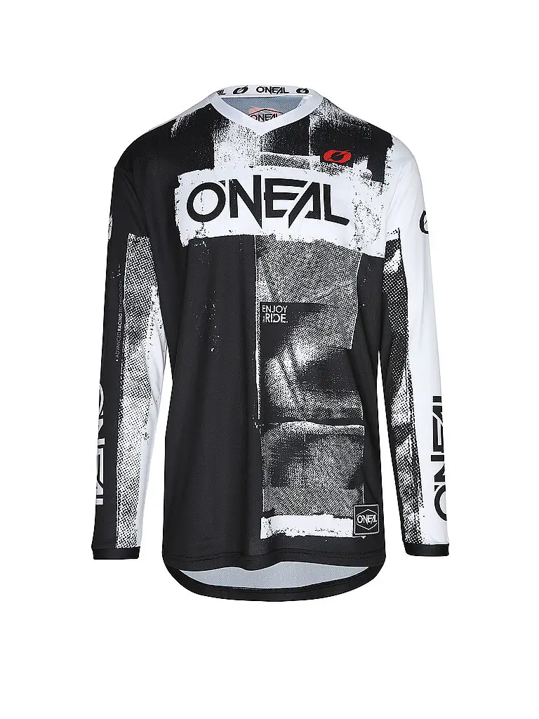 Maglia da ciclismo da uomo Element Roller nero | S