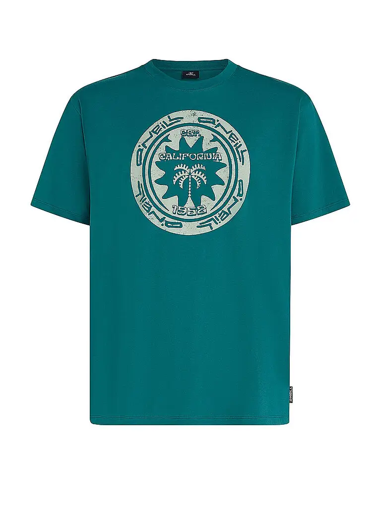 Beachshirt da uomo Musthave Graphic verde scuro | S