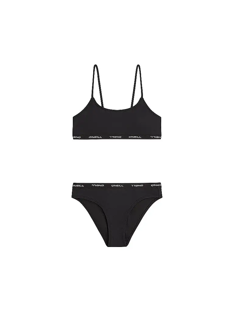 Bikini Sportivo da Ragazza nero | 128