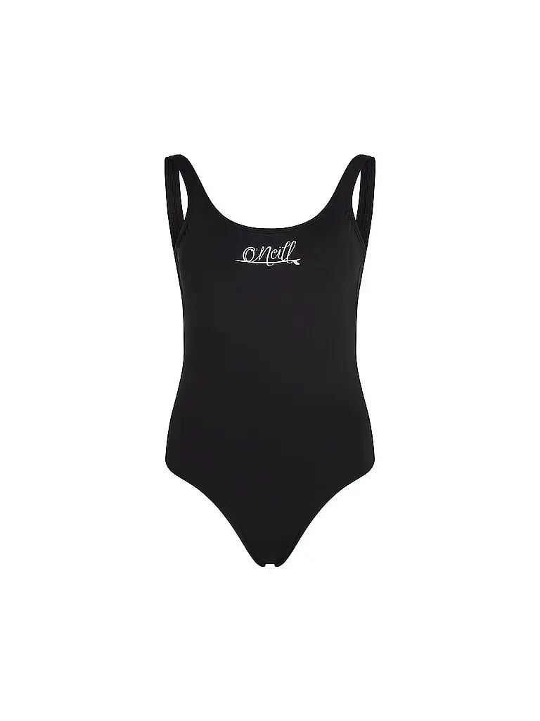 Costume da bagno da donna Essentials Script nero | 36