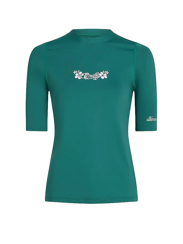 Lycrashirt Skins da donna verde scuro | S