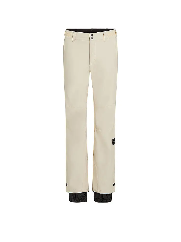 Pantaloni da snowboard da donna FWC Cruz Slim crema | S