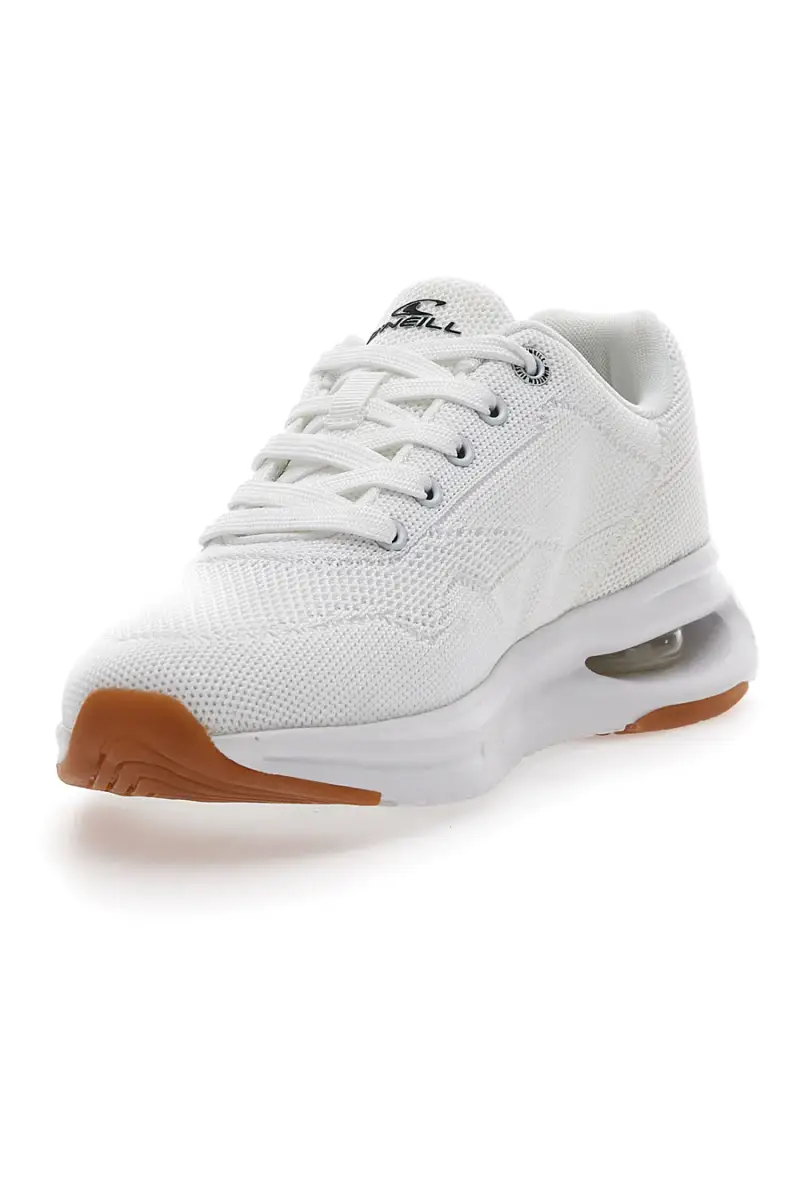 Sneakers Bianche da Donna O'Neill Perdido Knit Women Low [BIANCO] miniatura 3