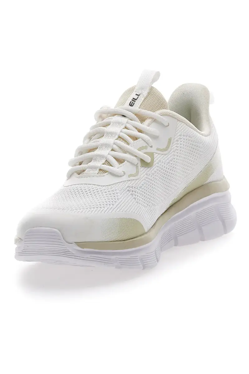 Sneakers Bianche In Mesh O'Neill Trinity Woman Low [BRIGHT WHITE] miniatura 3