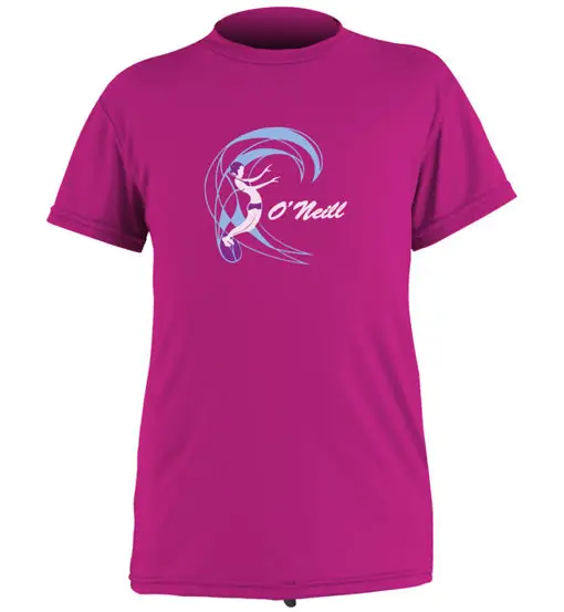 Toddler O Zone S/S Sun - maglia a compressione - bambina Pink