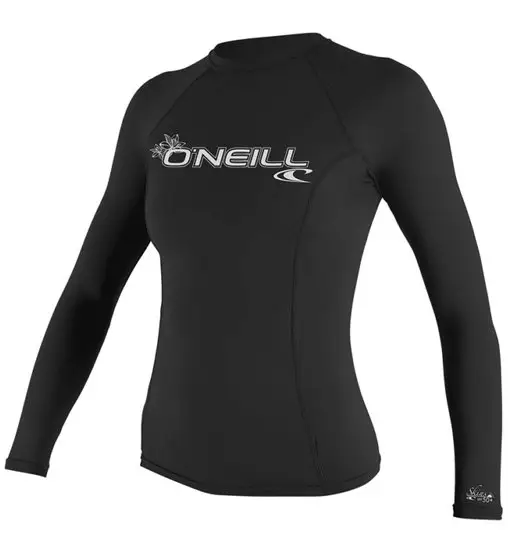 Women Basic Rash Guard - maglia a compressione - donna Black