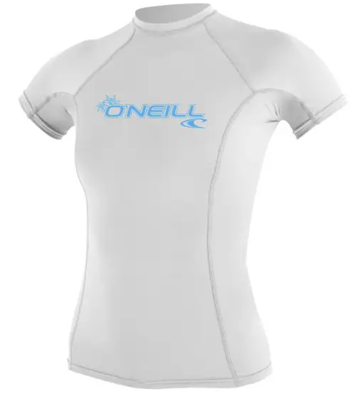 Women Basic S Rash Guard - maglia a compressione - donna White