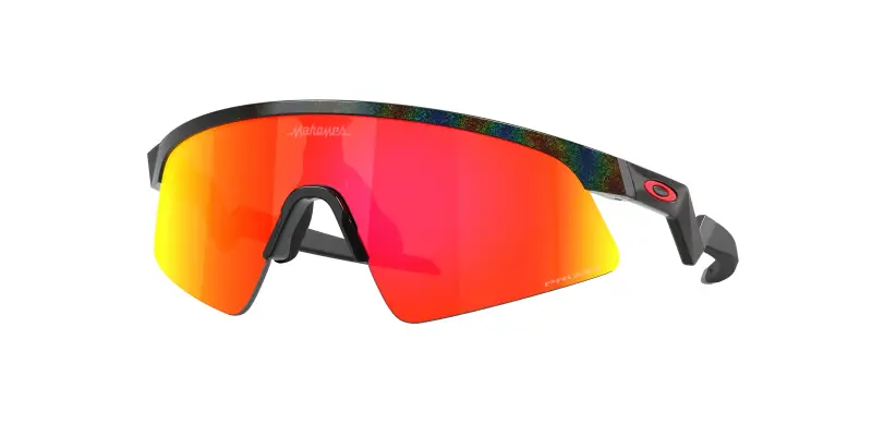 Bambino Oakley OJ9015 RESISTOR SWEEP 901509 Occhiali da sole O_Matter Nero Rosso Squadrata Normale