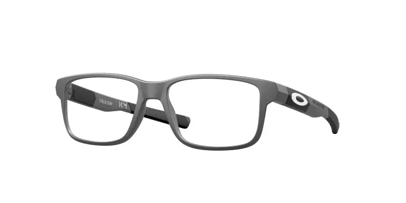 Bambino Oakley OY8007 FIELD DAY 800714 Montature da vista O_Matter Grigio Trasparente Squadrata Normale