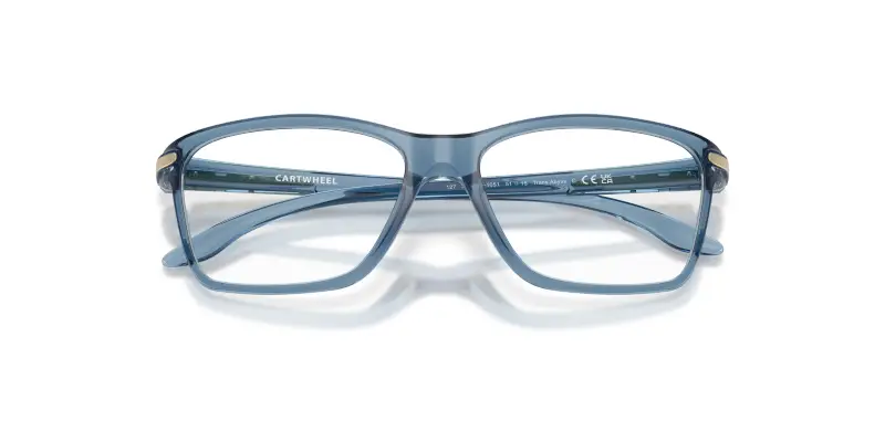 Bambino Oakley OY8010 CARTWHEEL 801010 Montature da vista O_Matter Blu Squadrata Normale miniatura 2