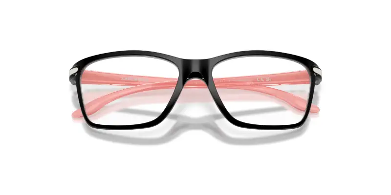 Bambino Oakley OY8010 CARTWHEEL 801011 Montature da vista O_Matter Nero Trasparente Squadrata Normale miniatura 2