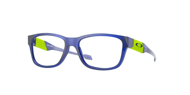Bambino Oakley OY8012 TOP LEVEL 801204 Montature da vista O_Matter Blu Squadrata Normale