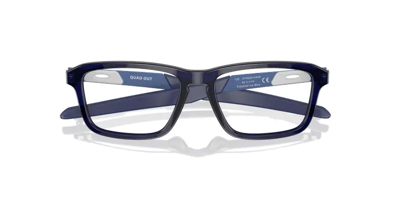 Bambino Oakley OY8023 QUAD OUT 802304 Montature da vista O_Matter Blu Squadrata Normale miniatura 2