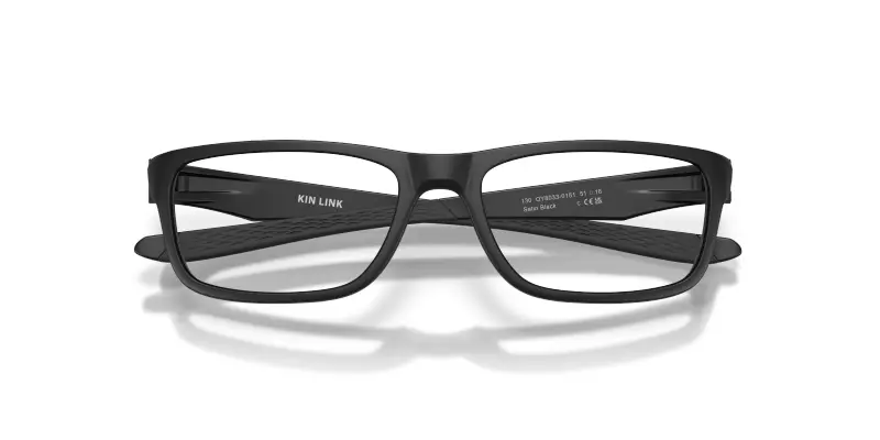 Bambino Oakley OY8033 KIN LINK 803301 Montature da vista O_Matter Nero Squadrata Normale miniatura 2