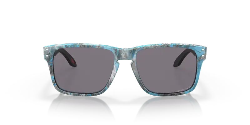 Oakley Bambino OJ9007 HOLBROOK XS 900715 Occhiali da sole O_Matter Blu Grigio Squadrata Polarizzata Prizm miniatura 2