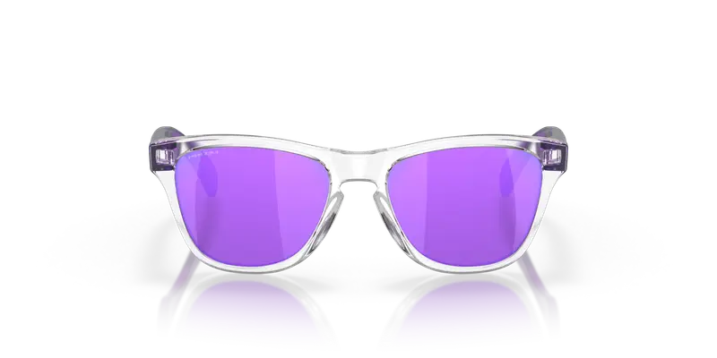 Oakley Bambino OJ9009 FROGSKINS XXS 900903 Occhiali da sole O_Matter Trasparente Viola Squadrata Normale Prizm miniatura 2