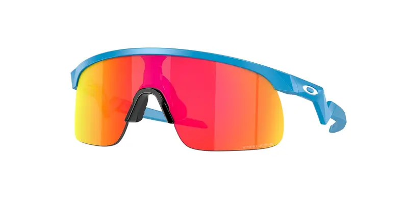 Oakley Bambino OJ9010 RESISTOR 901005 Occhiali da sole O_Matter Blu Rosso Maschera Normale Prizm