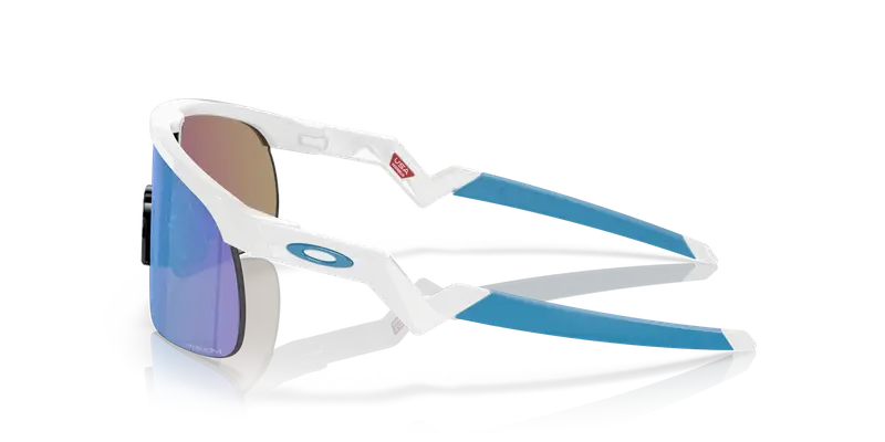 Oakley Bambino OJ9010 RESISTOR 901007 Occhiali da sole O_Matter Bianco Prizm Sapphire Maschera Normale Prizm miniatura 3