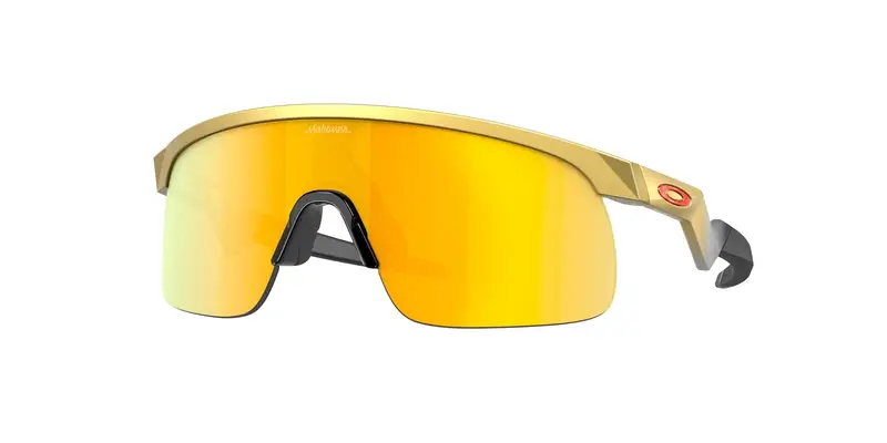 Oakley Bambino OJ9010 RESISTOR 901008 Occhiali da sole O_Matter Oro Oro Maschera Normale Prizm