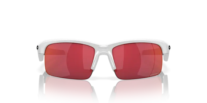 Oakley Bambino OJ9013 CAPACITOR 901303 Occhiali da sole O_Matter Bianco Viola Squadrata Normale Prizm miniatura 2