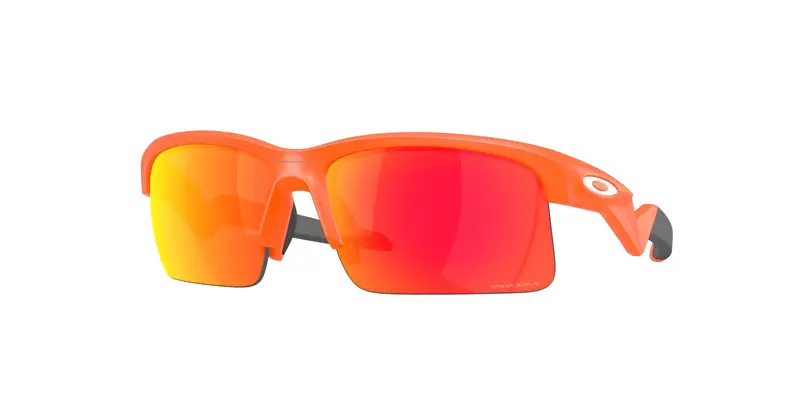 Oakley Bambino OJ9013 CAPACITOR 901307 Occhiali da sole O_Matter Arancione Rosso Squadrata Normale