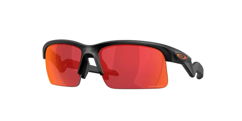 Oakley Bambino OJ9013 CAPACITOR 901309 Occhiali da sole O_Matter Nero Viola Squadrata Normale