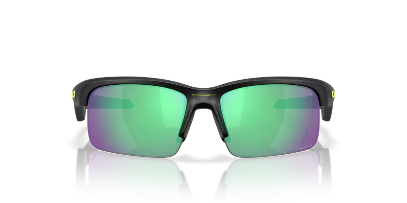 Oakley Bambino OJ9013 CAPACITOR 901311 Occhiali da sole O_Matter Nero Verde Squadrata Normale miniatura 2