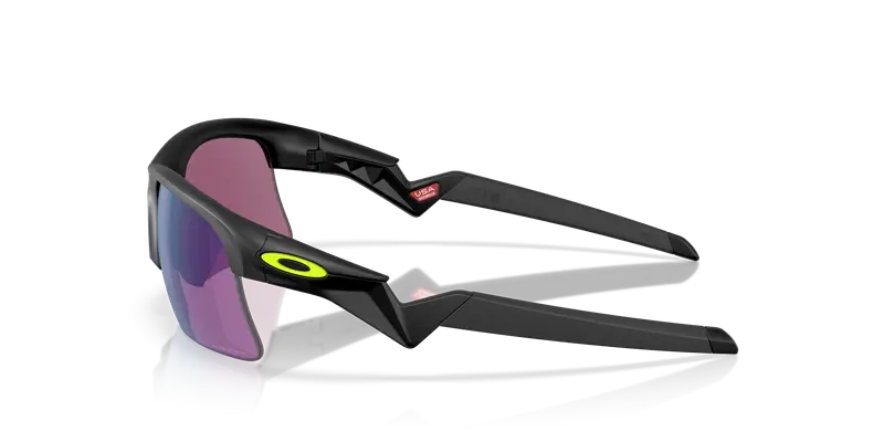 Oakley Bambino OJ9013 CAPACITOR 901311 Occhiali da sole O_Matter Nero Verde Squadrata Normale miniatura 3