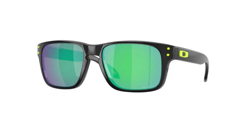 Oakley Bambino OJ9014 HOLBROOK XXS 901401 Occhiali da sole O_Matter Nero Verde Squadrata Normale