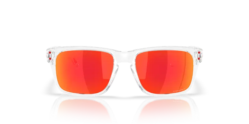 Oakley Bambino OJ9014 HOLBROOK XXS 901403 Occhiali da sole O_Matter Trasparente Rosso Squadrata Normale miniatura 2